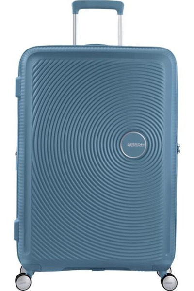 American Tourister SOUNDBOX spiner expandible 77 cm Stone Blue (1)