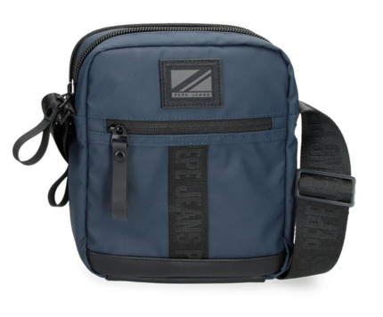 BANDOLERA DOS COMPARTIMENTOS PEPE JEANS HOXTON azul