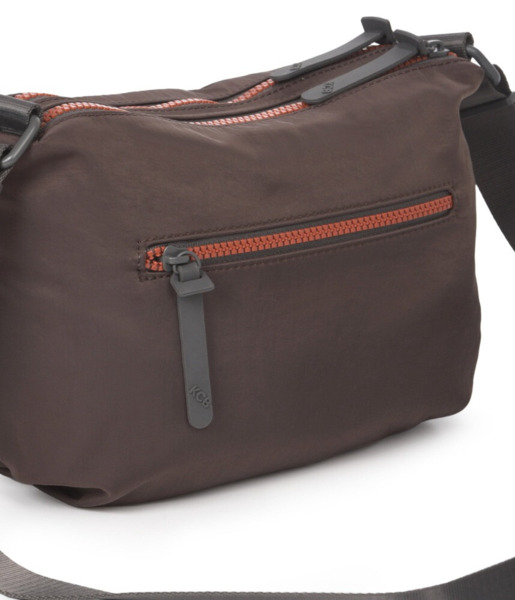 Bandolera grande KCB Flick marron (1)