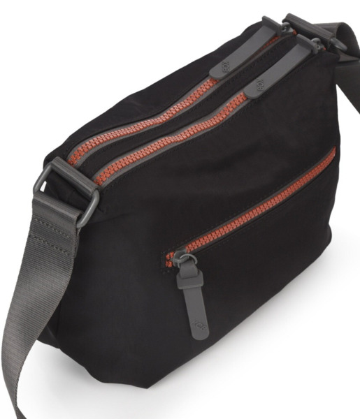 Bandolera grande KCB Flick negra (1)