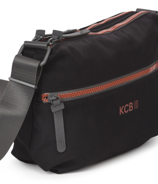 Bandolera grande KCB Flick negra (3)