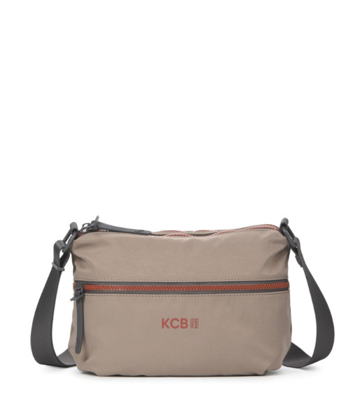Bandolera grande KCB Flick taupe