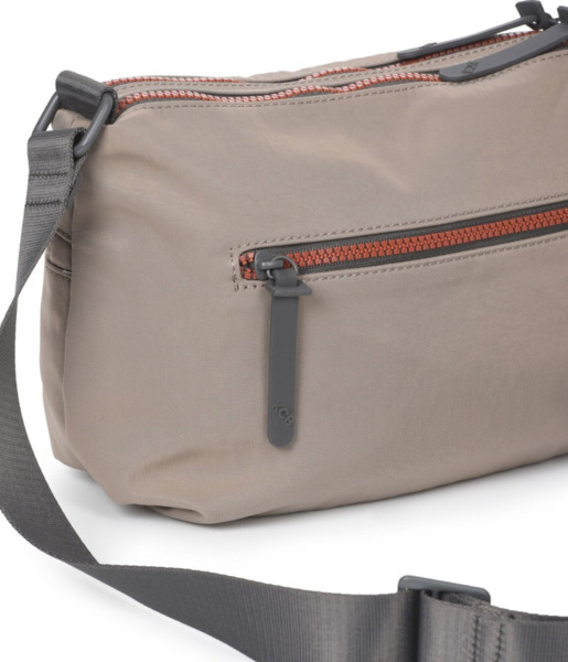 Bandolera grande KCB Flick taupe (2)