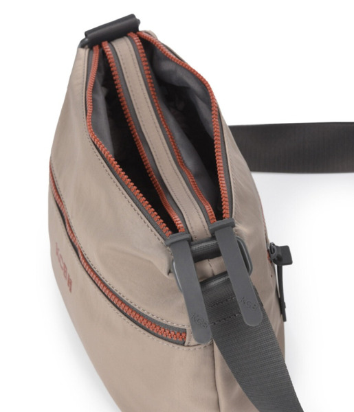 Bandolera grande KCB Flick taupe (3)