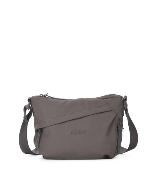 Bandolera grande KCB Zig taupe