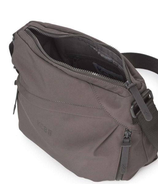 Bandolera grande KCB Zig taupe (3)