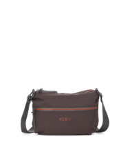 Bandolera pequeña KCB Flick marron