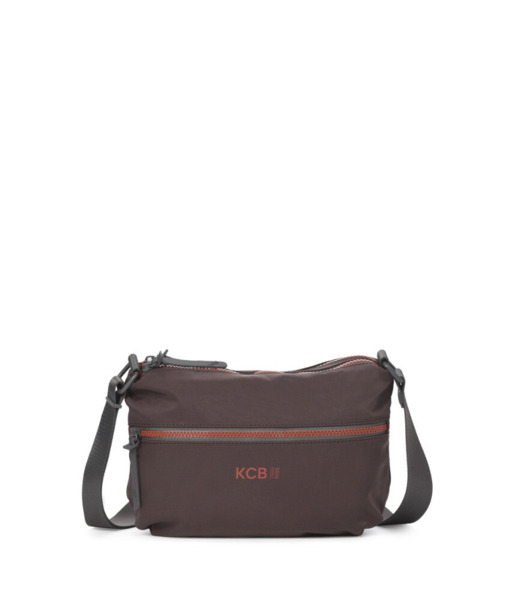 Bandolera pequeña KCB Flick marron