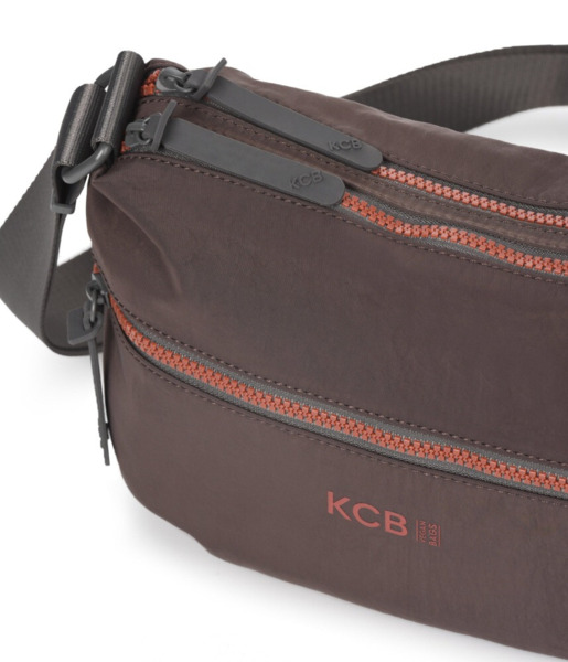 Bandolera pequeña KCB Flick marron (1)