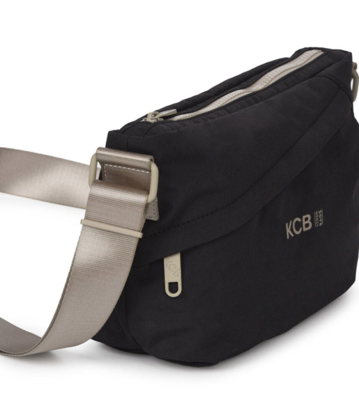 Bandolera pequeña KCB Zig negra (1)