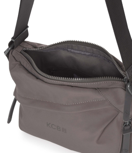 Bandolera pequeña KCB Zig taupe (3)
