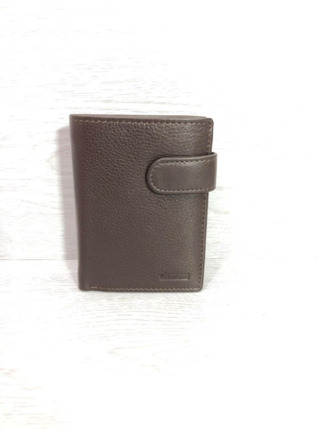 Billetera de PIEL con monedero exterior GUTIORE marron
