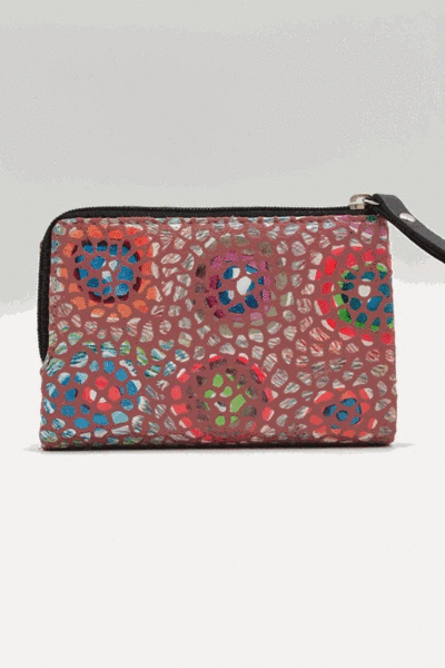 Billetera LUGUPELL Gaudi  pequeña Salmon pink (2)