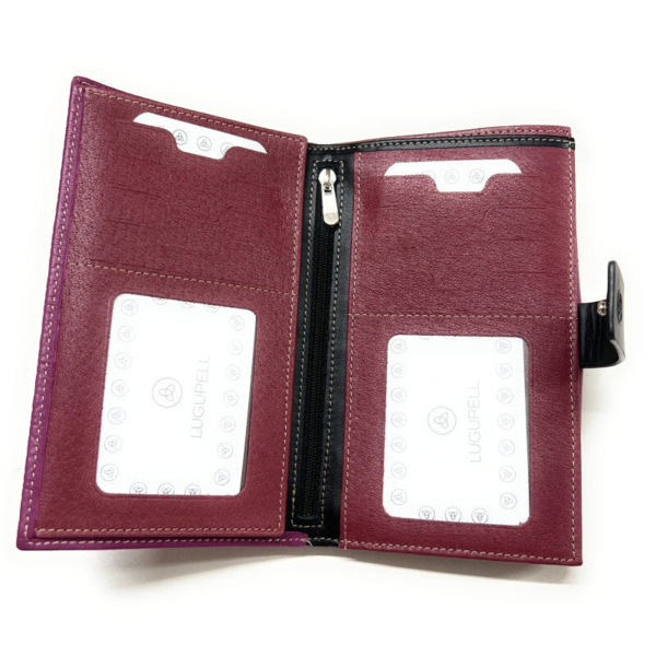 Billetera LUGUPELL Panot extra grande Magenta (1)