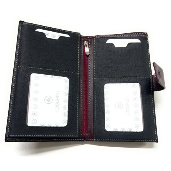 Billetera LUGUPELL Panot extra grande Negra (1)