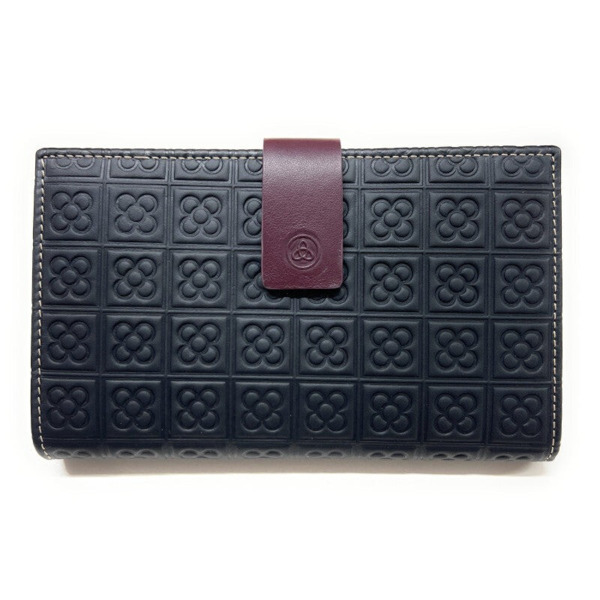 Billetera LUGUPELL Panot extra grande Negra
