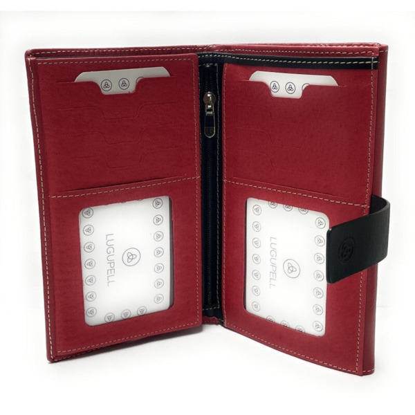 Billetera LUGUPELL Panot extra grande Roja (1)