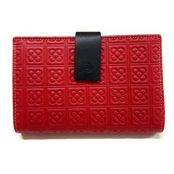 Billetera LUGUPELL Panot grande roja