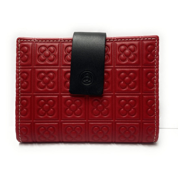 Billetera LUGUPELL Panot pequeña roja