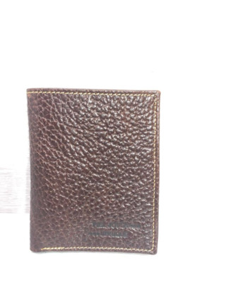 Billetera PIEL de UBRIQUE castaño karabu pequeña mod 719