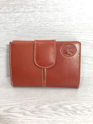Billetera PIEL de UBRIQUE castaño mod.253