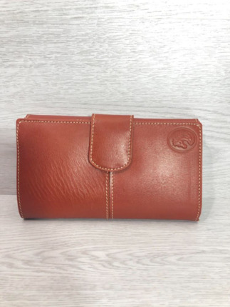 Billetera PIEL de UBRIQUE castaño mod.415