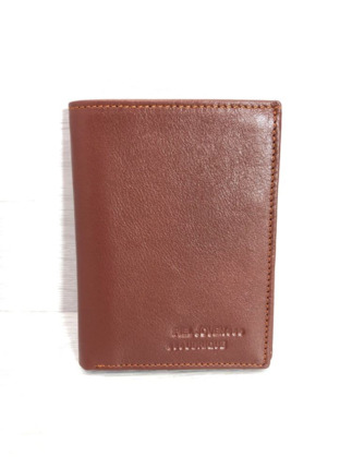 Billetera PIEL de UBRIQUE castaño mod.905
