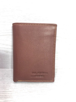 Billetera PIEL de UBRIQUE castaño monedo exter. 723