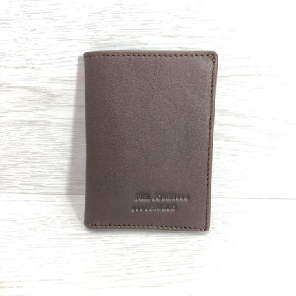 Billetera PIEL de UBRIQUE marron pequeña mod.828