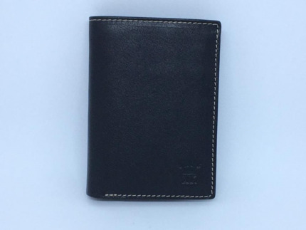 BILLETERA PIEL de UBRIQUE NEGRA mod 644