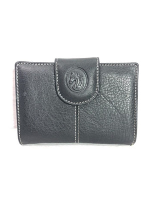 Billetera PIEL de UBRIQUE negra mod.793