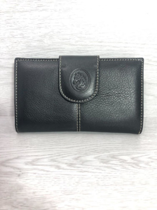 Billetera PIEL de UBRIQUE negra mod.794