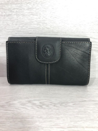 Billetera PIEL de UBRIQUE negra mod.795