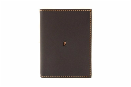 CARTERA PIEL NOBLE  CON MONEDERO PN207 MARRON