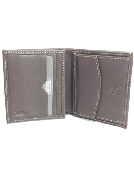 Billetero PIELNOBLE  con monedero marron Pn330 (2)