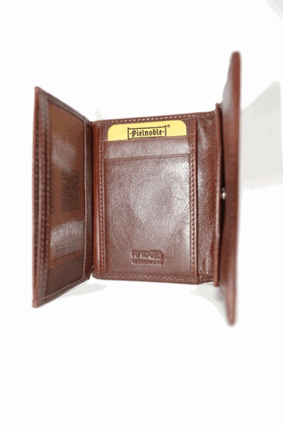 Billetero PIELNOBLE Rustic con monedero 206 libano (3)