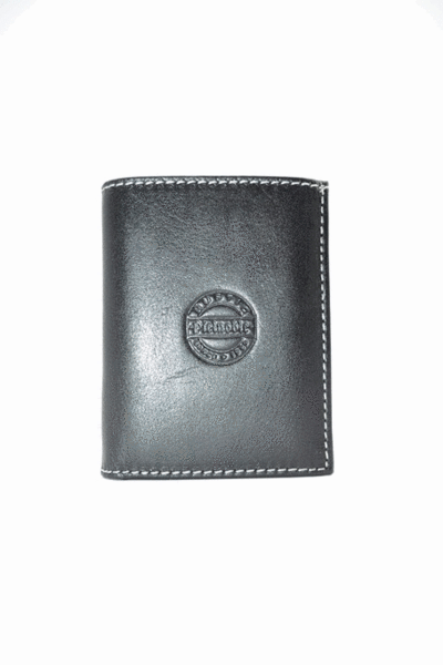 Billetero PIELNOBLE Rustic con monedero 206 negro