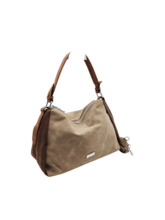 Bolso  ANA NAVARRO combinado Beige-Marrón