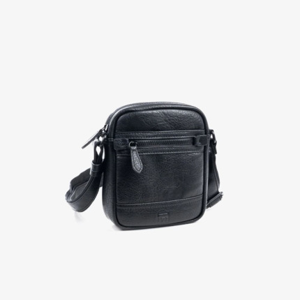 Bolso de hombre MATTIES negro coleccion RUSTIC mod 40106