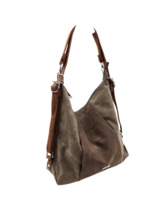 Bolso mochila ANA NAVARRO combinado Taupe-Marrón