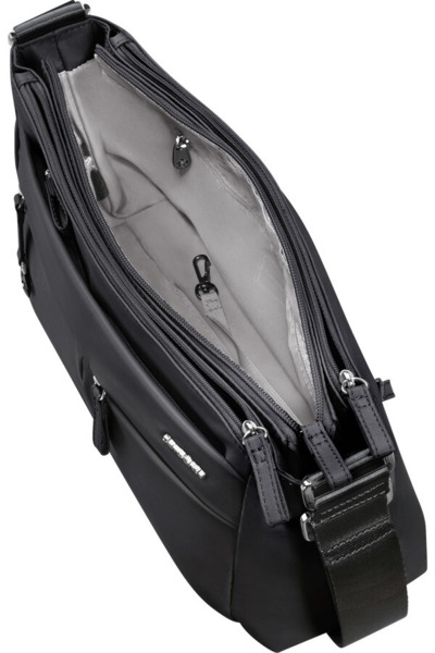 Bolso Samsonite MOVE 5.0 triple cremallera negro (3)