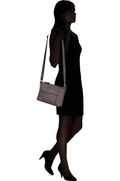 Bolso Samsonite MOVE 5.0 triple cremallera S Taupe (4)