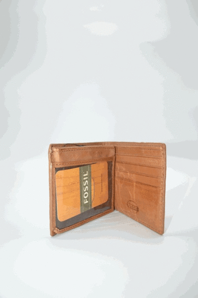 Cartera de piel FOSSIL (2)