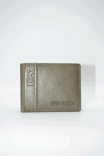 Cartera de piel LOIS  americana con monedero Dark brown