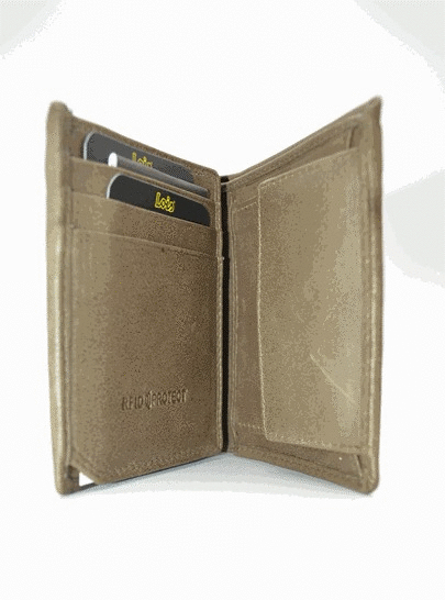Cartera de piel LOIS con monedero Dark brown (2)