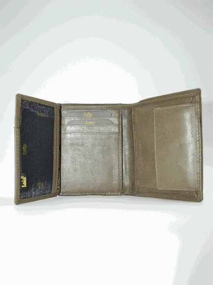 Cartera de piel LOIS con monedero Dark brown (3)