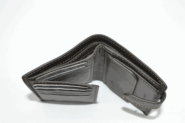 Cartera LUGUPELL con monedero interior y cierre marron (4)