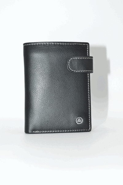 Cartera LUGUPELL con monedero interior y cierre negra