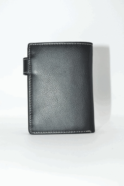 Cartera LUGUPELL con monedero interior y cierre negra (4)