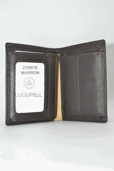Cartera LUGUPELL con monedero marron (2)